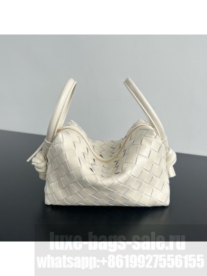 Bottega Veneta Loop Top Handle 796615 Cream