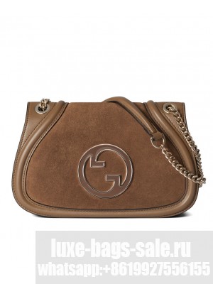 Gucci Blondie Small Shoulder Bag 815715 Coffee