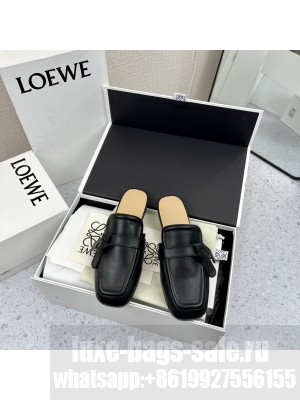 Loewe Gate Calfskin Flat Mules 07