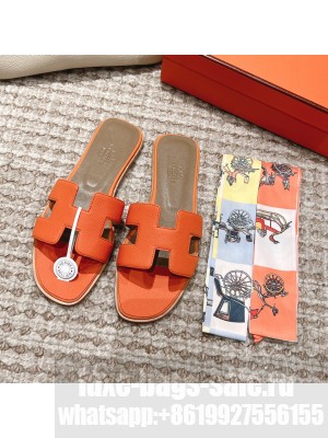 Hermes Oran Flat Slide Sandals 2023 Collection 068