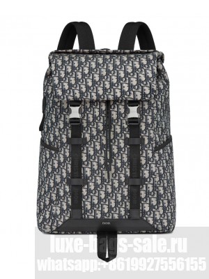 Christian Dior Explorer Backpack Dark Blue