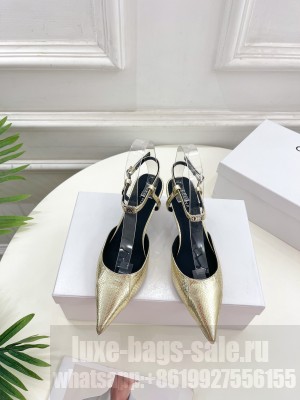 CELINE KITTEN WITH TRIOMPHE STRAP IN CALFSKIN GOLD