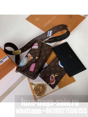 Louis vuitton original monogram canvas POCHETTE FELICIE M63999