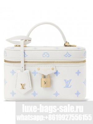 Louis Vuitton Vanity Chain Pouch M27744 Blue