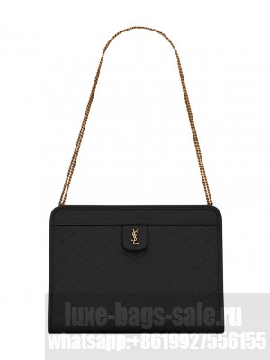 Saint Laurent Victoire Baby Clutch In Leather 657361 Black