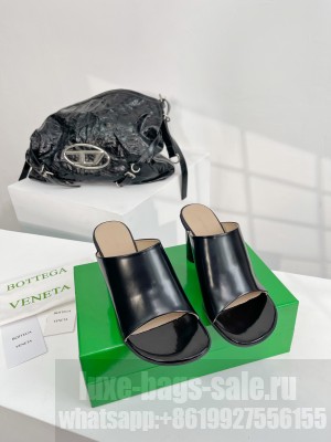 Bottega Veneta Atomic 6cm Lambskin Mule Black