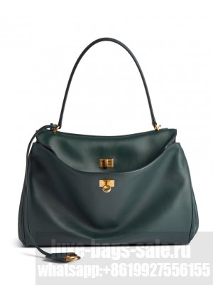 Balenciaga Rodeo Medium Handbag Green