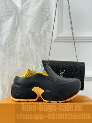 Louis Vuitton LV Shark Clog 2023 Yellow
