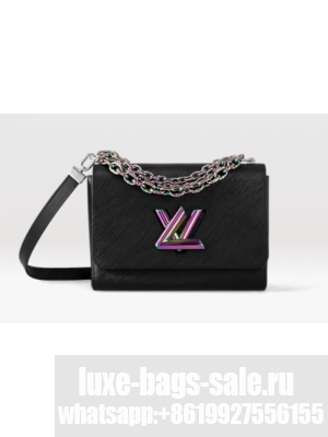 Louis Vuitton Twist MM M22028 black