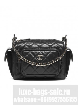 Chanel Small Camera Case AS5220 Black