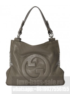 Gucci Blondie Small Tote Bag 751518 Gray