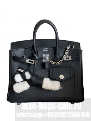 Hermes Birkin 25 Limited Edition Rock Black