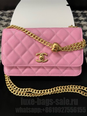 CHANEL WALLET ON CHAIN AP3971 pink