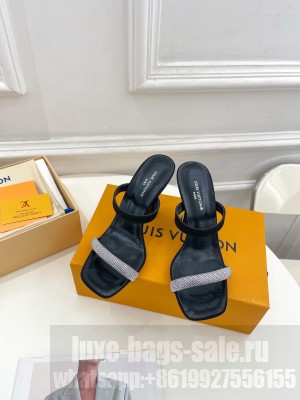 Louis Vuitton Sparkle 9.5cm Heel Slide Sandals 2023 01
