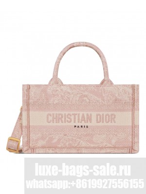 Christian Dior Mini Dior Book Tote Pink