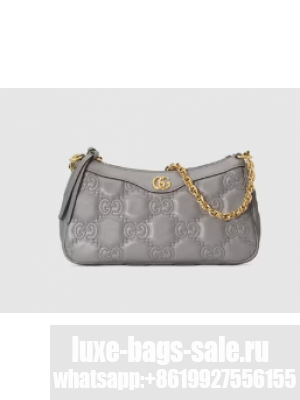 Gucci GG Matelasse handbag 735049 Grey
