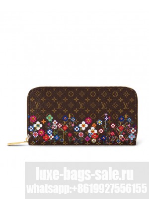 Louis Vuitton LV X TM Zippy Wallet M14162 Brown