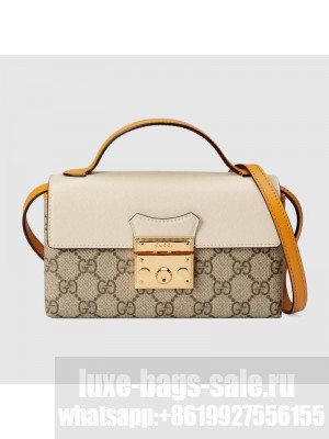 Gucci Padlock mini bag 652683 white