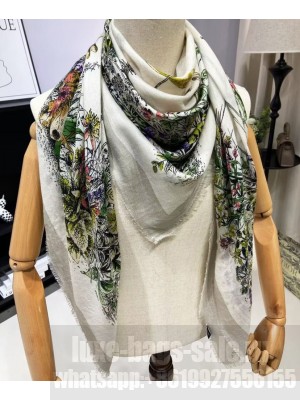 Christian Dior Women's Le Bal Des Libellules Square Scarf