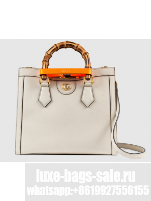 Gucci Diana small tote bag 660195 white