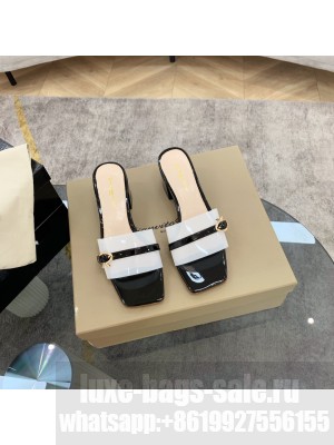Gianvito Rossi soft glass and patent leather with sculptural heel 5.5CM Sandal 2021 Collection 03