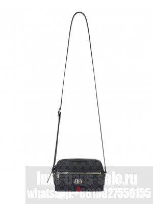 Balenciaga Hacker Camera Bag Black