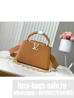 Louis Vuitton Capucines BB M21641 Hazelnut Brown