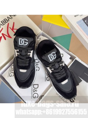 Dolce & Gabbana Man's Mixed-material DG CUSHION sneakers 05