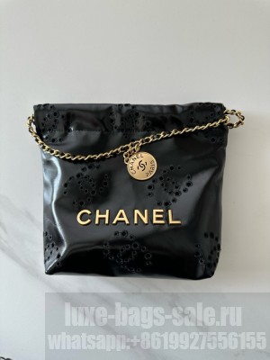 CHANEL 22 SMALL HANDBAG AS3980 black