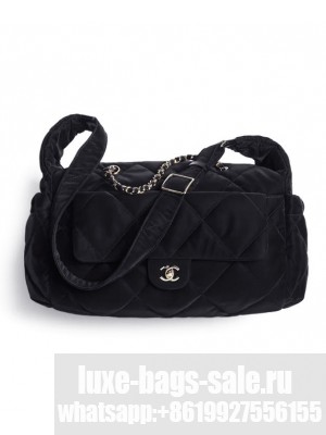 Chanel Maxi Bowling Bag AS5055 Black