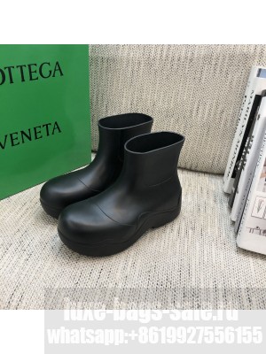 Bottega Veneta PUDDLE Biodegradable rubber black ankle boots 2021 Collection