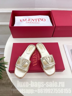 Valentino Garavani VLogo cut-out slide sandal 012 2025