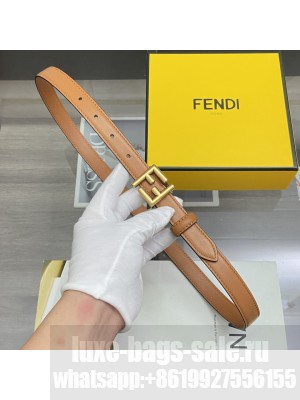 Fendi Women's Calfskin Belt 20mm with FF Buckle 2021 Collection 018