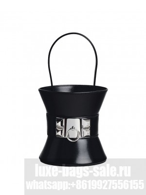 Hermes Mini Medor Bag Black