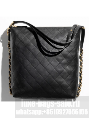 Chanel LARGE BACKPACK AS5523 Black