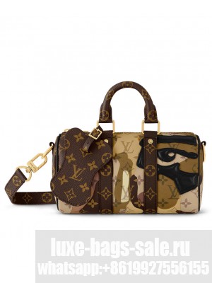 Louis Vuitton Keepall Bandouliere 25 M46678 Brown