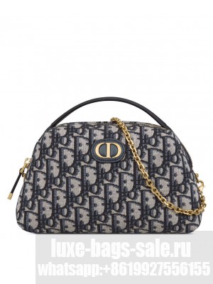 Christian Dior Mini 30 Montaigne D-Cosy Bag Dark Blue