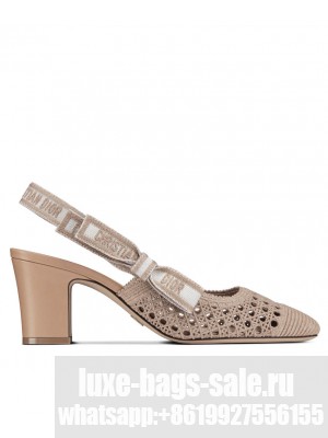 Christian Dior & Moi Women's Slingback Pump Pink