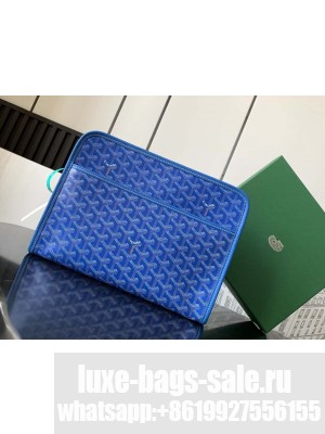 Goyard Jouvence GM Toiletry Bag Blue