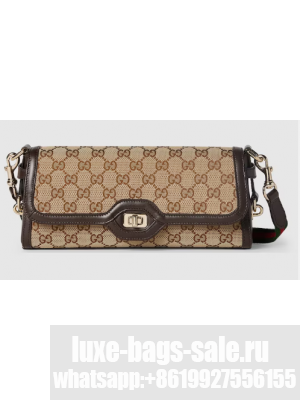 GUCCI LUCE SMALL SHOULDER BAG 786027 Brown