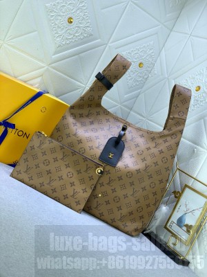 Louis Vuitton Monogram Reverse Atlantis GM Bag M46816 OR M46817 Light Brown