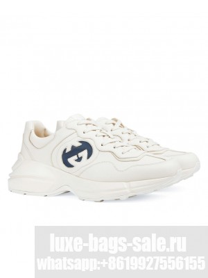 Gucci Unisex Rhyton Sneaker 757887 Dark Blue