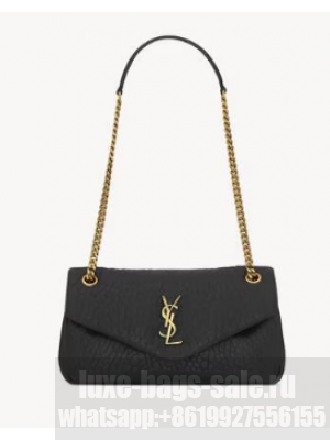 Saint LaurentCALYPSO SMALL IN GRAINED LAMBSKIN 734153 black