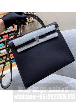 Hermes Herbag Zip 31 Bag in Original Quality Black