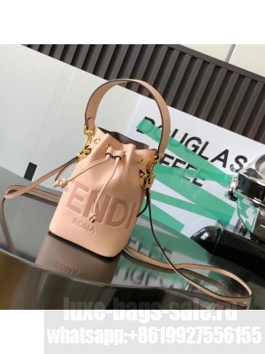 FENDI Mon Tresor leather mini-bag 8BS010AC pink