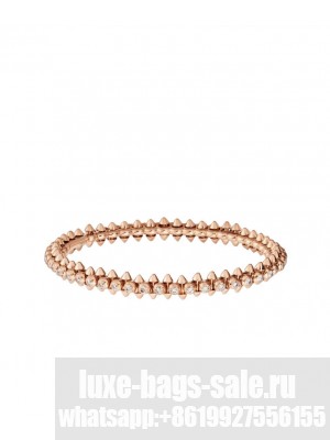 Cartier Women's Clash De Cartier Bracelet With Diamonds Golden