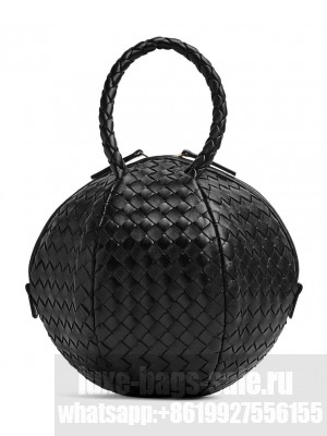 Bottega Veneta Mava Top Handle Bag 743599 Black