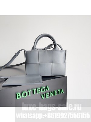 Bottega Veneta Candy Arco Tote Bag 729029 Iron Ash