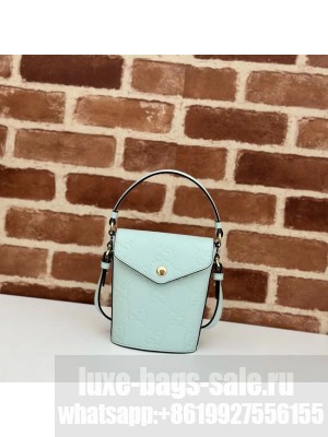 Gucci GG SUPER MINI SHOULDER BAG 772795 light green