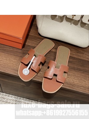 Hermes Oran Flat Slide Sandals 2023 Collection 08